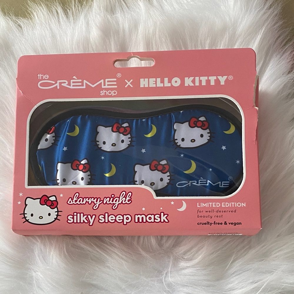 Crème x Hello Kitty Starry Night Silky Sleep Mask - New in box